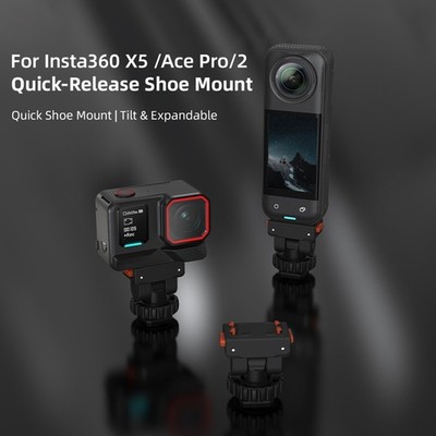 Leichte magnetische Gimbal Halterung für Insta360 Pro2 mit 180 Grad Neigung
