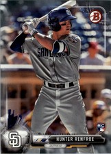 2017 Bowman #99 Hunter Renfroe RC - BB