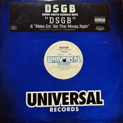 D.S.G.B., Down South Georgia Boys, (12''), M, 3959932513
