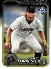 2024 Topps Pro Debut Garret Forrester #PD-198 Bradenton Marauders 18P