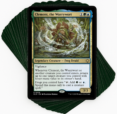 frog commander deck mtg Amazon.com: Elite Frog MTG Deck - Simic Blue Green - Modern & Pioneer Legal  - Custom Built - Magic The Gathering - MTG main image 1