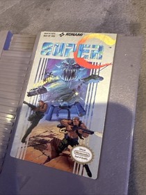 Super C (1985 Konami Nintendo, Authentic NES Cart) Super Contra Authentic