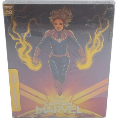 Captain Marvel 4K Ultra HD + Blu-Ray Steelbook Mondo X #059 Begrenzte 2023 Zone