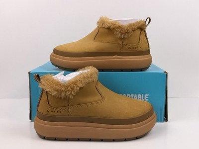 Reef Olivia Weekend Fur Boot Women s Size 8 Tan/Brown CJ9385
