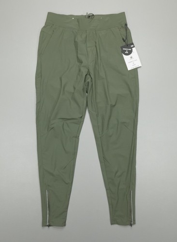 Kenneth Cole Active Tech Jogger Ankle Zip DWR Lightweight Reflective Olive - Afbeelding 1 van 18