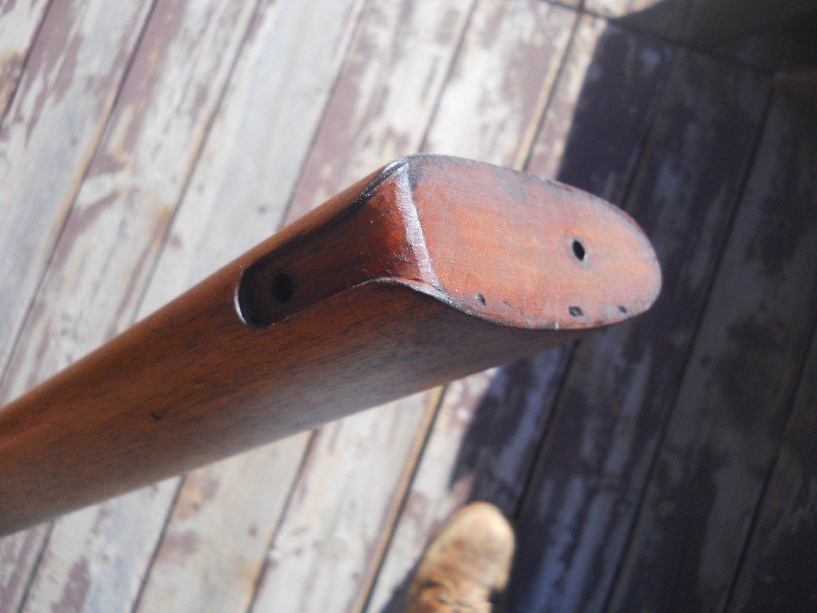 Argentine Mauser model 1891  Rifle wood stock w handguard good acceptance stamps