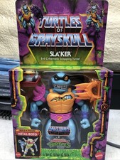 Turtles of Grayskull SLA'KER Metal-Boto BAF 6  Action Figure MOTU x TMNT HVJ64