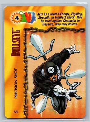 1995 Marvel OverPower CCG Bullseye AN Precision Shot Special Multi-Power