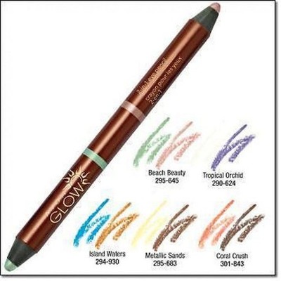 Avon Glow 2 in 1 Eye Pencil In Tropical Orchid...New Sealed..Free Ship