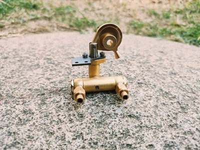 Microcosm M5 Brass Feed Water Pump   For Live Steam Boilers, Fresh Water Supply