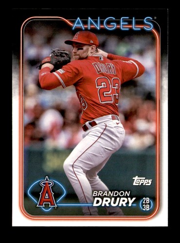 2024 Topps Los Angeles Angels #LAA-17 Brandon Drury | Baseball Card