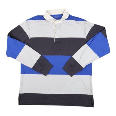 JW Anderson Shirt Mens SMALL Uniqlo Rugby Striped Long Sleeve Polo Size S