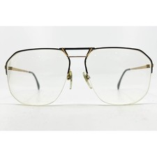 Vintage Silhouette V 6052 Aviator Eyeglasses Frame Austria Men Gold Black