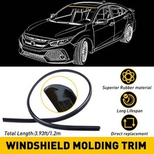 Front Reveal Windshield Surround Molding Trim For Honda Sealing Civic 2006-2011
