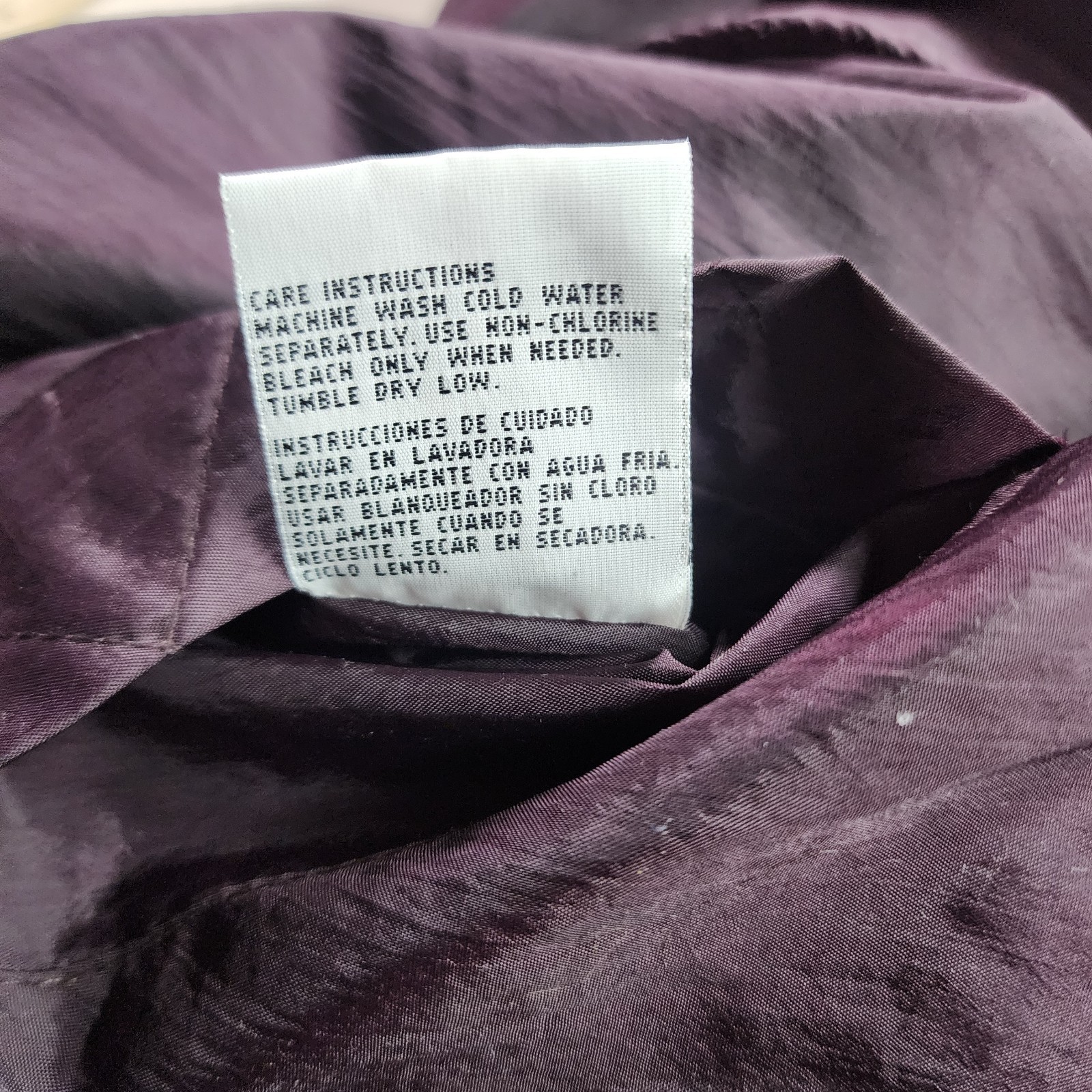 Current Seen Reversible Jacket Velvet Purple Wome… - image 10