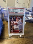 2012 Topps Update Series Mike Trout At Bat Gold Psa 8