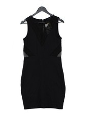 French Connection Bodycon Mini Dress UK14 in Black