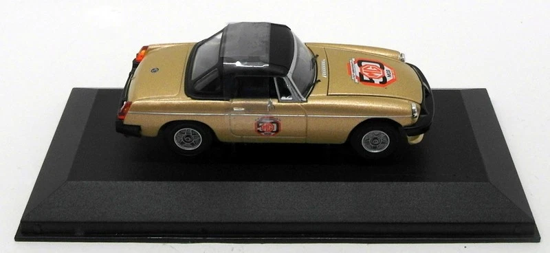 Coche modelo Vanguards escala 1/43 VA13000 - MGB 50 aniversario modelo - oro blanco Foto 4 de 4