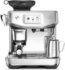 Bean to Cup Coffee Machine with Built-in Grinder & Milk Frother, Touch Screen
