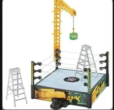 Mattel WWE Money in the Bank Cash-In Ring Playset With 2 Play Modes & 40+ Sounds