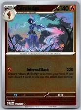 Ceruledge 020/094 Uncommon Phantasmal Flames Pokemon Reverse Holo Near Mint