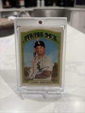 Yermin Mercedes 2021 Topps Heritage High Number Real One Autographed Rookie Card