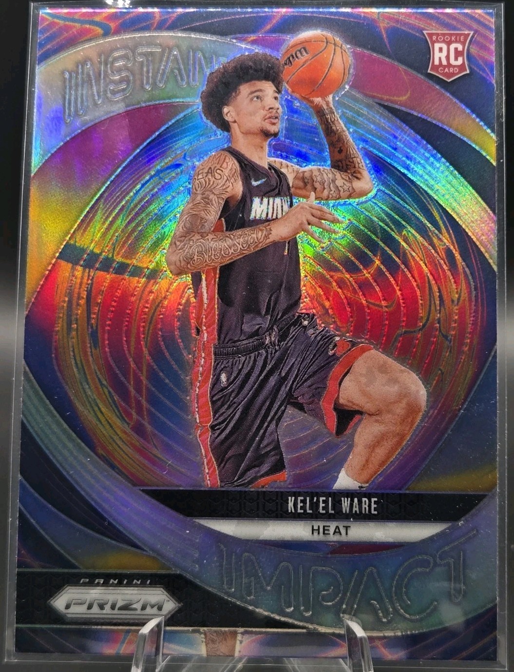 2024-25 Panini Prizm - Instant Impact Kel'el Ware #16 Silver Prizm (RC)