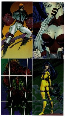 1994 Wildstorm '94 WildC.A.T.s Widevision You Pick the Base Card Finish Your Set