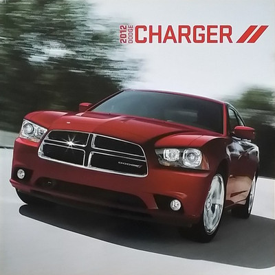 2012 DODGE CHARGER sales brochure catalog 12 SXT R/T Road & Track SRT8