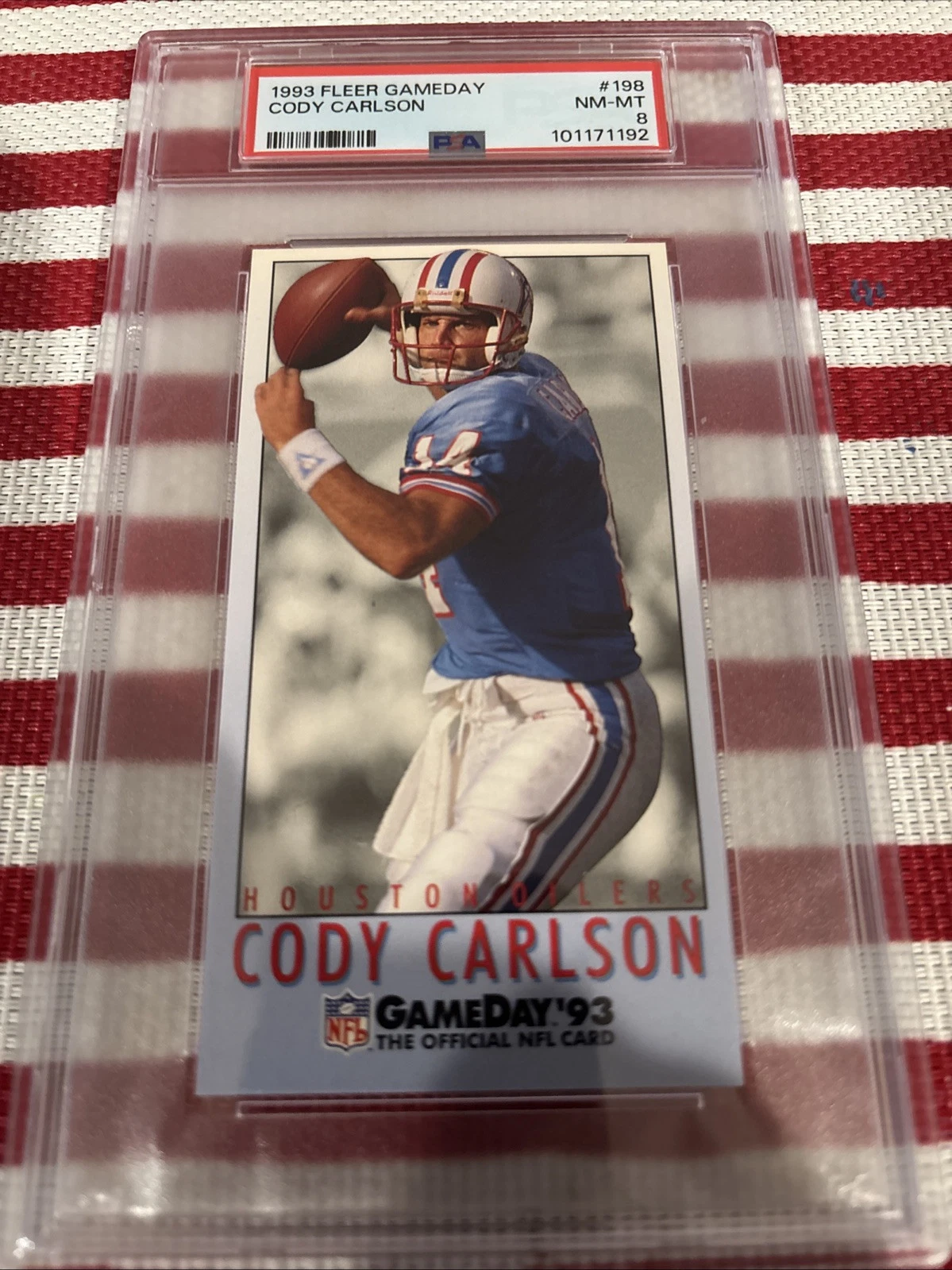 Cody Carlson trading card