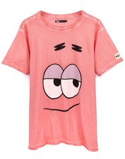 Image of SpongeBob SquarePants Short Sleeved T-Shirt | Mens Pink | Official Merch