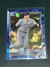 2021 Bowman Draft Chrome SAPPHIRE Cooper Bowman