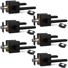 Newbang 6Pack Bed/Bath Room Door Lever For Privacy Bathroom And Interior Door