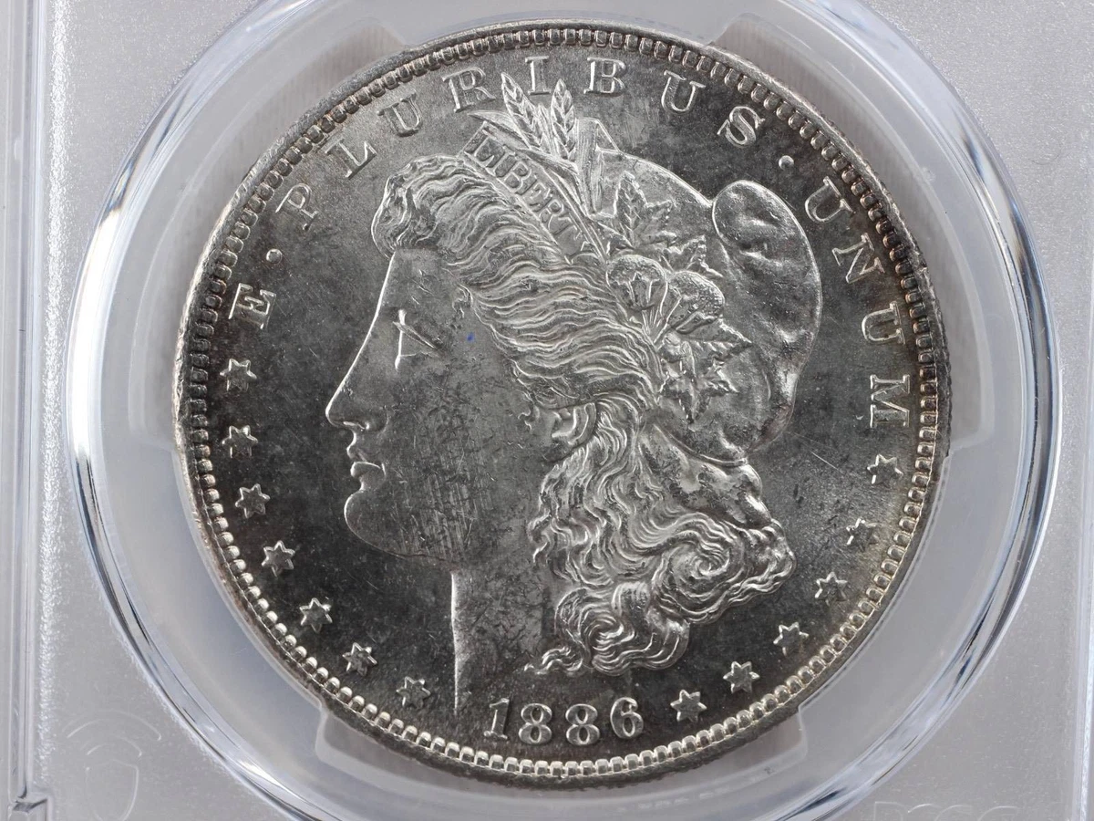 MS 62 Graded 1886 Year Morgan US Dollars (1878-1921) for sale | eBay