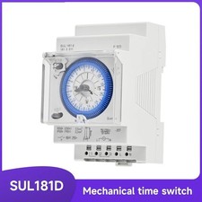 Switch Relay 24 Hour Timer DIN Rail SUL181D M...