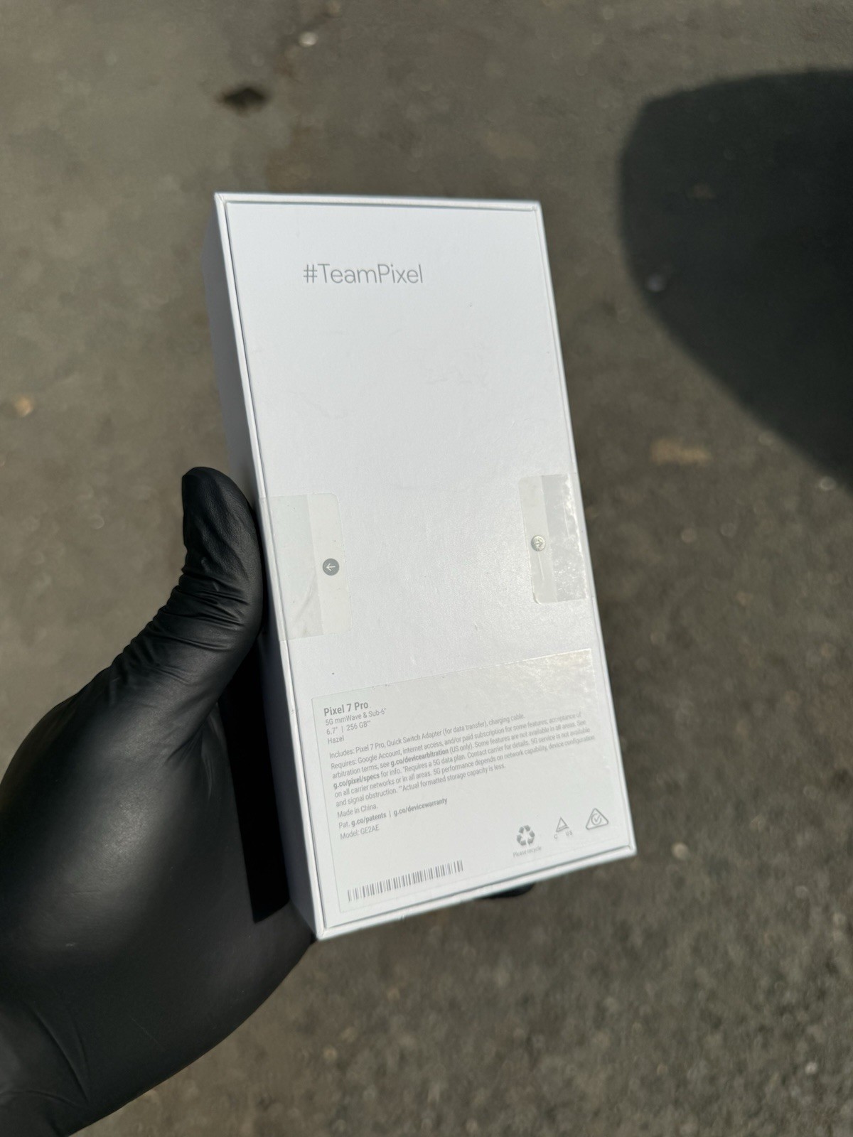 NEW Google Pixel 7 Pro - 256 GB - Hazel (Unlocked) GE2AE