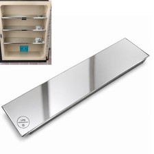 13" x 3" Replacement Medicine Cabinet SILVER Metal Shelf 1PCS - Fits Most