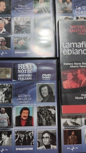 Cofanetto Dvd "Blu Notte" Misteri Italiani + 1dvd Mafia - Foto 3 di 8