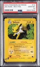 2003 POKEMON SKYRIDGE #13 JOLTEON-REVERSE FOIL PSA 10 on eBay