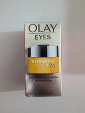 Olay Eyes Vitamin C + Peptide 24 Brightening Eye Cream 0.5oz NEW 