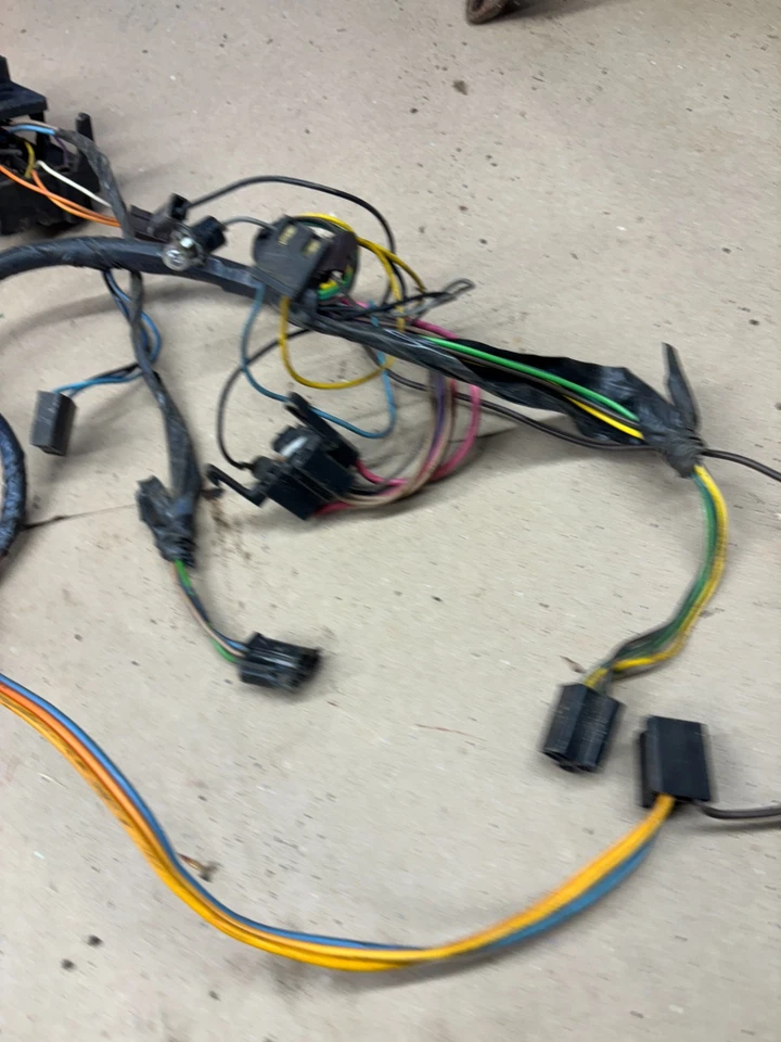 67 1970 1971 1972 雪佛兰 Gmc K10 C10 K5 BLAZER DASH 保险丝面板电线 #1 — 第 3/4 张图片