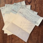 *Lot of 4* Northern Pacific Railway VINTAGE 1897-98 Receipts & Checks — photo 2