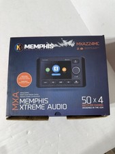 Memphis Audio MXAZ24MC Multi-Zone Media Center Marine IP66 Bluetooth 3" Display