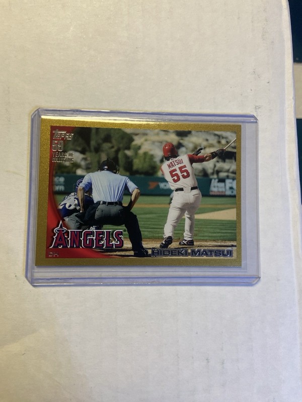 2010 Topps Update Gold 1290/2010 Hideki Matsui #US-10