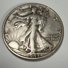 1943-S Liberty Walking Silver Half Dollar.