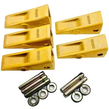 1U3252 Casting Bucket Teeth w/ 8E6258 Pins, 8E6259 Retainer Fits CAT J250 - 5PK