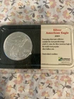 2001 1 oz Silver American Eagle (Brilliant Uncirculated)