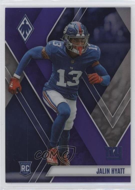 2023 Panini Phoenix Rookies Purple 61/125 Jalin Hyatt #136 Rookie RC 19jf