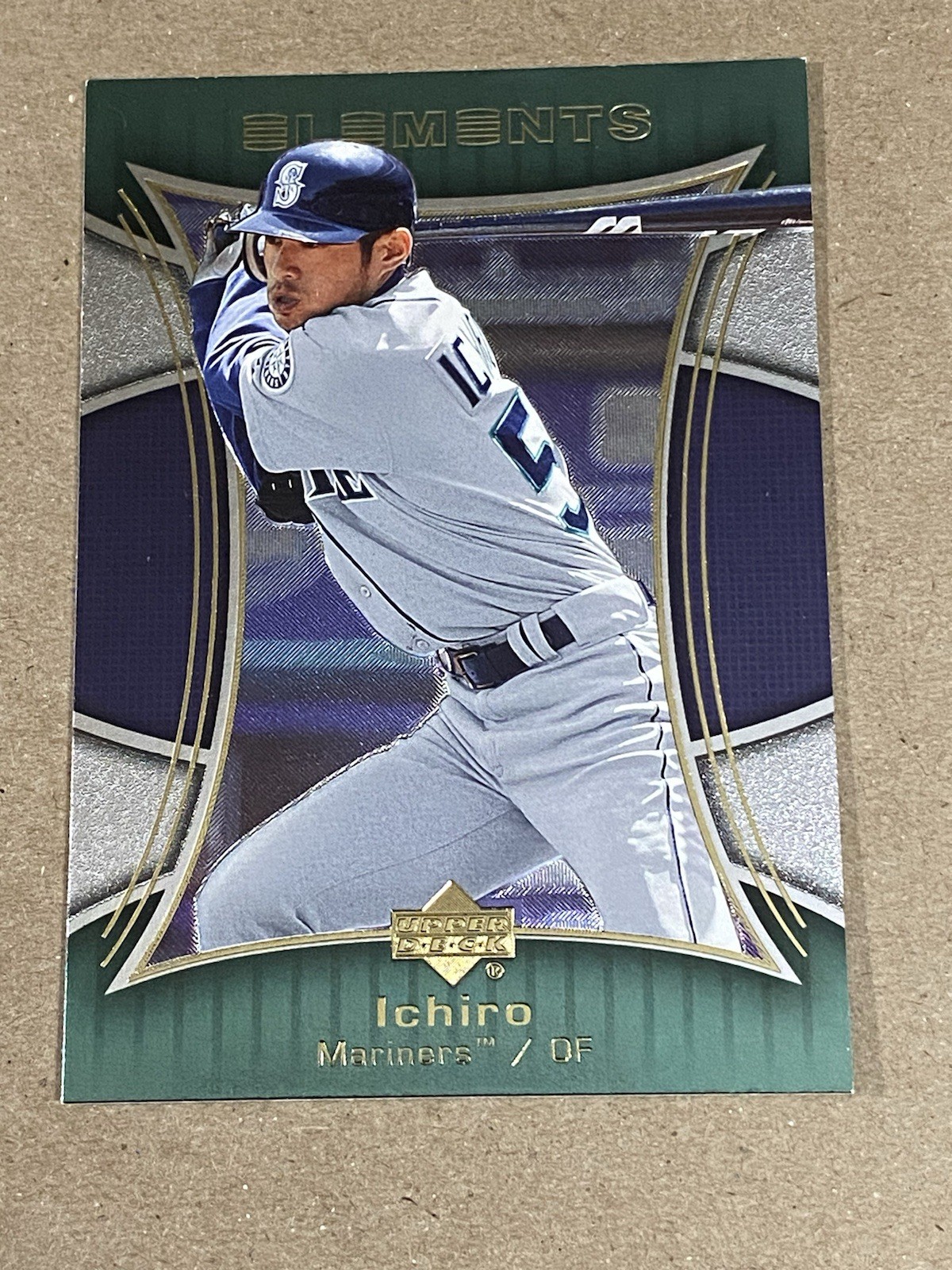 Ichiro Suzuki, 2007 Upper Deck Elements, Card  #77, Seattle Mariners.