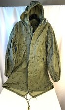 ~ US MILITARY NIGHT DESERT CAMO FISHTAIL PARKA IN SIZE SMALL MADE IN THE USA!